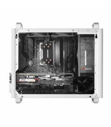 MARS GAMING Microatx MCELITE Alto Rendi. Blanco