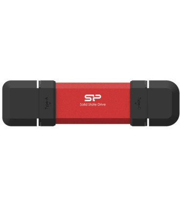 SP Memoria USB DS72 250GB USB A+C 3.2 Gen2 Rojo