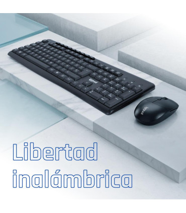iggual Kit teclado ratón inalámbrico WMK-BASIC