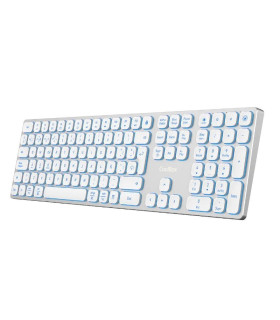 Coolbox Teclado Inal.Retroil. MOONLIGHT B431 Blanc