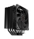 Coolbox Disipador CPU 6 Heatpipes 240W TDP Negro