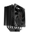 Coolbox Disipador CPU 6 Heatpipes 240W TDP Negro