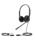 YEALINK YHS34 Dual Auriculares biaurales cable RJ
