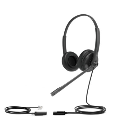 YEALINK YHS34 Dual Auriculares biaurales cable RJ