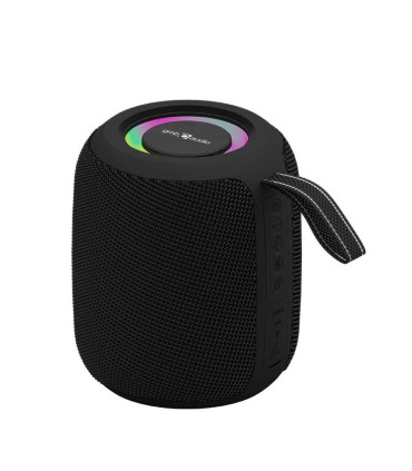 Gembird Altavoz BT Efecto Luz LED RGB Negro