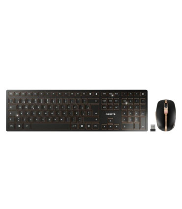 CHERRY Teclado+ratón combo Bluetooth-Inalámbrico