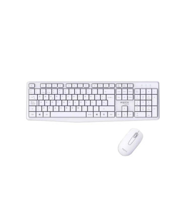 APPROX Teclado+Ratón Inalamb. X420W 1000DPI Blanco