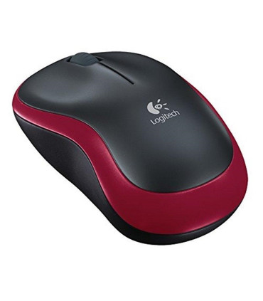Logitech Ratón Inalámbrico M185 Rojo