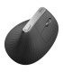 Logitech MX Vertical Ratón ergonómico Negro