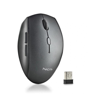 NGS RATON INALAMBRICO CON TECLAS SILENCIOSAS NEGRO