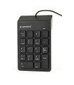 Gembird Teclado Numérico por cable USB Negro