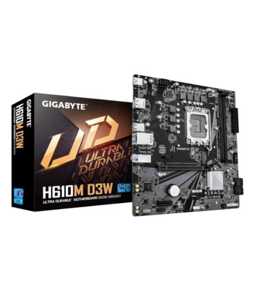 Gigabyte Placa Base H610M D3W DDR5 mATX 1700