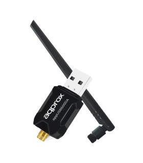 approx APPUSB600DA Tarjeta Red WiFi N600 USB