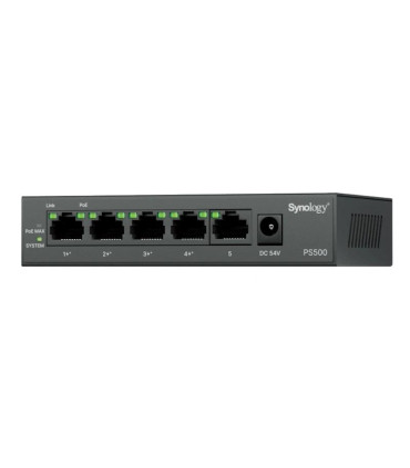 Synology PS500 Switch 4xG PoE+ 1xG 60W