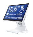 iggual TPV 15,6" 16:9 N100 8+256GB W11Pro blanco