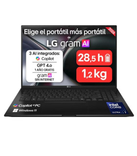LG 16Z90TL-G.AU85BN U7-258V 32GB 512GB W11H 16"