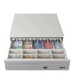 iggual Cajón Portamonedas IRON-50W 42cm 5+8 blanco