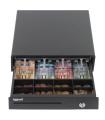 iggual Cajón Portamonedas IRON-15 37cm 4+8 negro