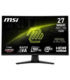 MSI MAG274CQF Monitor 27" WQHD 180hz curv