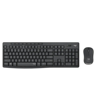 Logitech MK295 Teclado+Ratón Inalámbrico Negro
