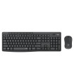 Logitech MK295 Teclado+Ratón Inalámbrico Negro