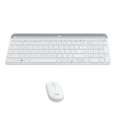 Logitech MK470 Teclado+Ratón Inalámbrico Blanco