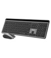 NGS Eclipse Teclado+Ratón Inalámbr. Recargable