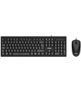 NILOX NXKME0011 Teclado + Ratón USB Negro