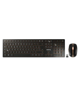 CHERRY Teclado+ratón combo Bluetooth-Inalámbrico
