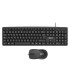 iggual Kit teclado y ratón COM-CK-STANDARD negro