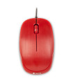 NGS Raton óptico Redflame 1000 Dpi Rojo