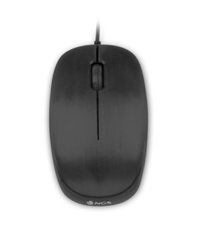 NGS Raton óptico Flame 1000 Dpi Negro