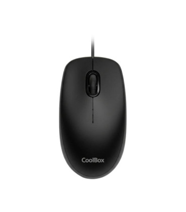 CoolBox Ratón U01 USB 1600DPI Negro