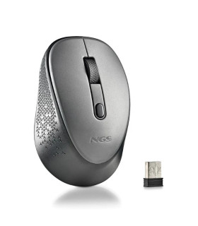 NGS RATON INALAMBRICO 800/1600DPI Gris