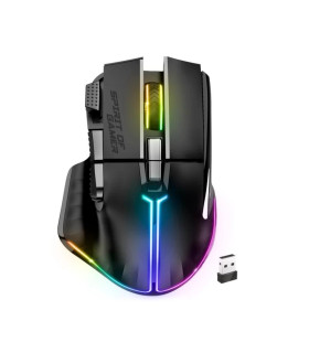 Spirit of Gamer Ratón Inalambrico Pro M5 Black