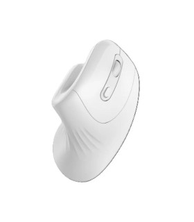 Nilox NXMOEV03 Ratón Vertical Wirelles Sil. Blanco