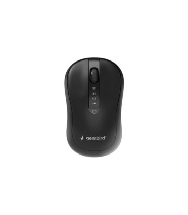 Gembird Ratón inalámbrico de 4 botones y modo dual