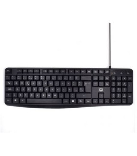 Ewent EW3001 teclado escritura silenciosa USB