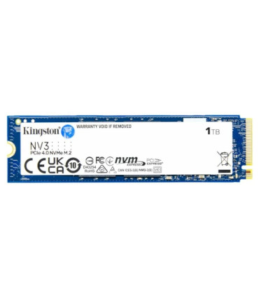 Kingston NV3 SSD 1TB PCIe NVMe Gen 4.0