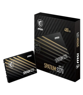 MSI SSD Spatium S270 480Gb 2.5" Sata 3 6Gbps