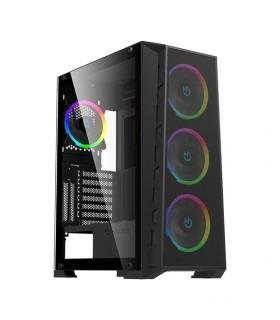 Hiditec Caja ATX MH12 METAL ARGB USB 3.1 TYPE-C