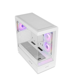NOX Semitorre HUMMER SIGNAL Frameless ARGB Blanco
