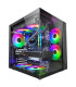 MARS GAMING Caja MCV-ONE Atx Doble Cámara Black