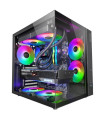 MARS GAMING Caja MCV-ONE Atx Doble Cámara Black