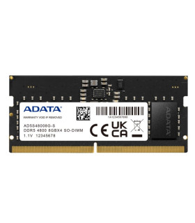 ADATA RAM AD5S48008G-S SO DIMM 8GB 4800Mhz DDR5