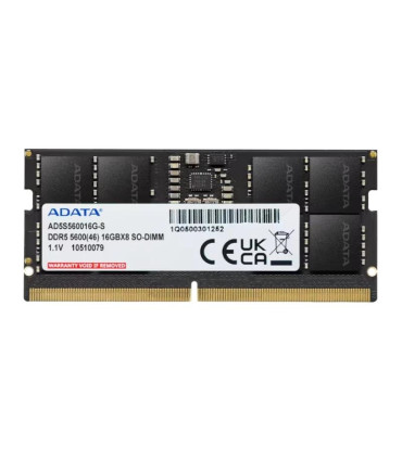 ADATA RAM AD5S560016G-S 16GB 5600Mhz DDR5 SODIMM