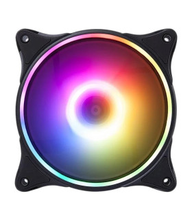 Hiditec Ventilador Gaming ARGB-N-18 BLACK 120 MM