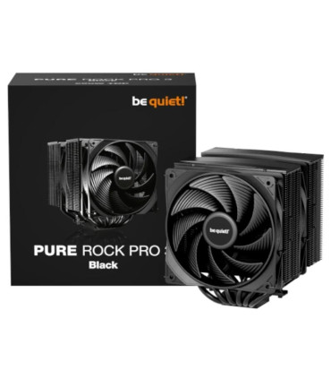 be quiet! Ventilador Pure Rock Pro 3 Black 12 cm