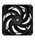 Coolbox Gaming Ventilador V12 PWM AUX 12Cm Negro