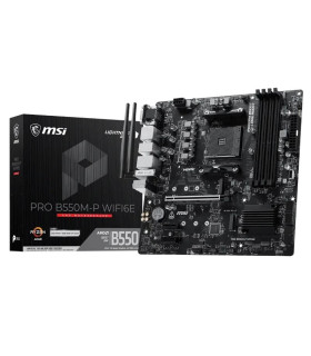 MSI Placa Base PRO B550M-P WIFI6E mATX AM4